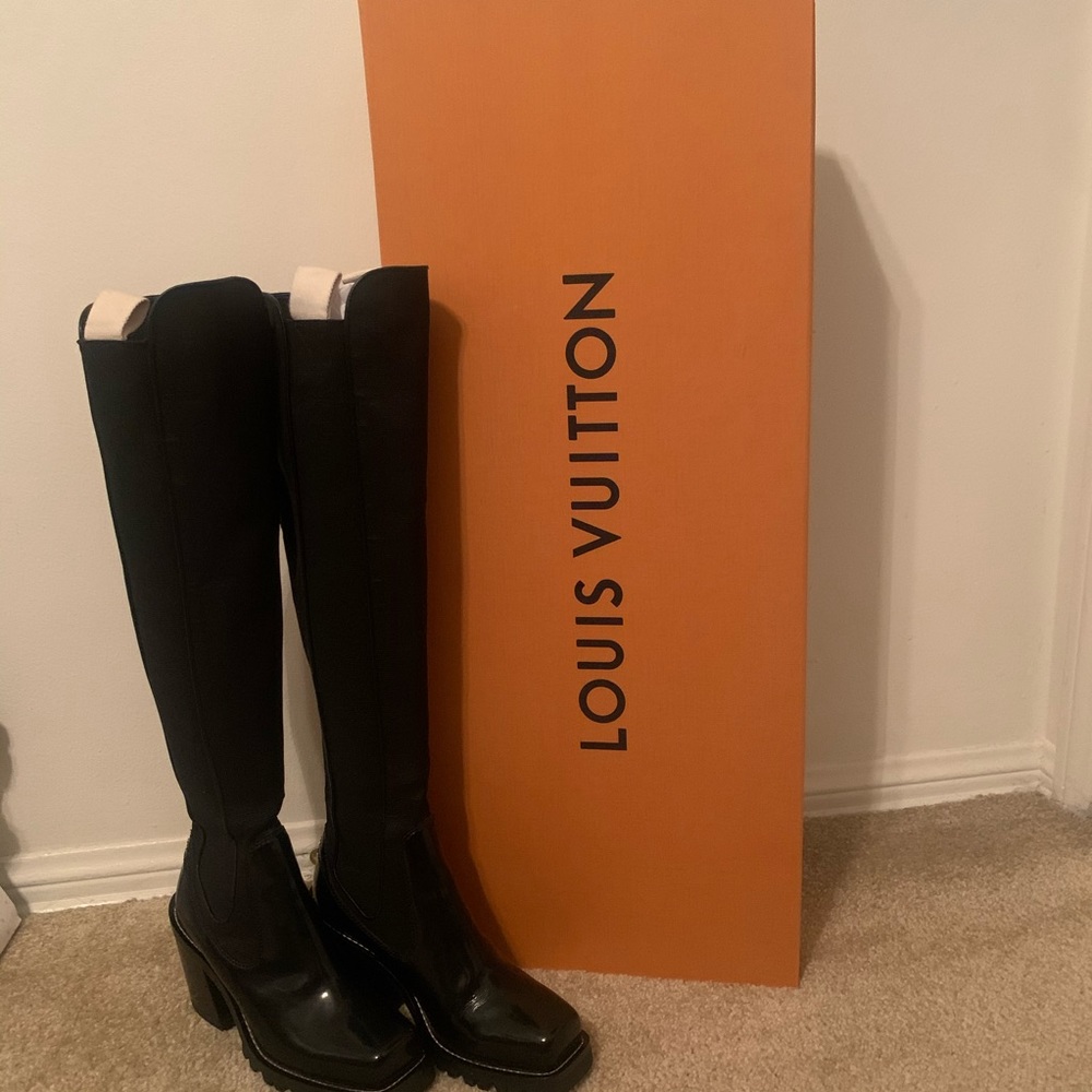 Louis Vuitton Limitless High Boot Noir